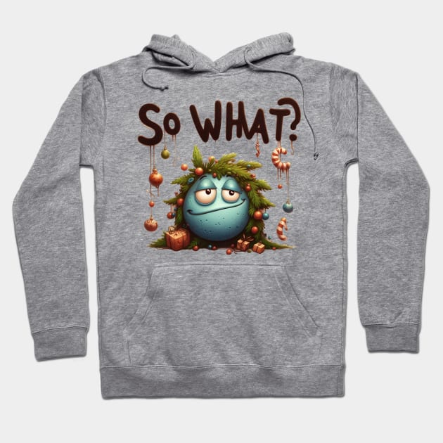 So What it's Christmas? Illustration Hoodie by Dmytro